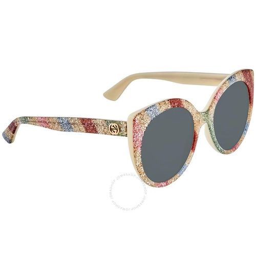 Kính Mát Gucci Green Cat Eye Ladies Sunglasses GG0325S 004 55